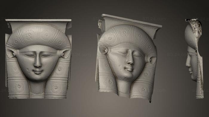 Mask (Hathor, MS_0147) 3D models for cnc